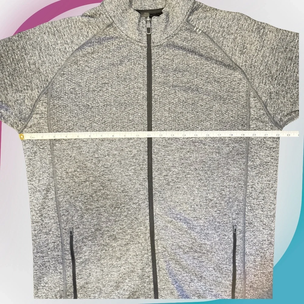 LULULEMON Men's Engineered Warmth Jacket in Vapor/Gull Grey/Black - XL - Picture 12 of 15